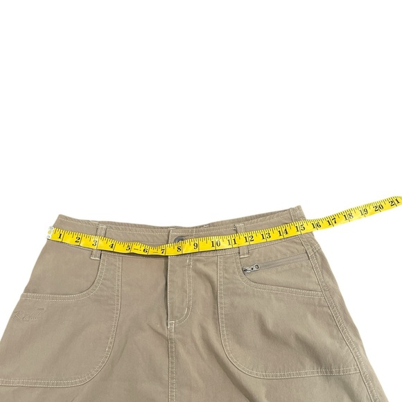 Kuhl Cargo Skirt Drawstring With Pockets Size 4 Tan - Picture 13 of 14